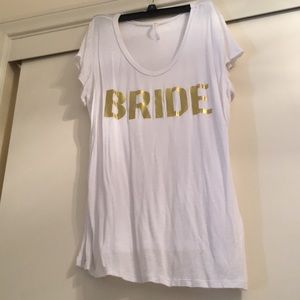 Bridal tee